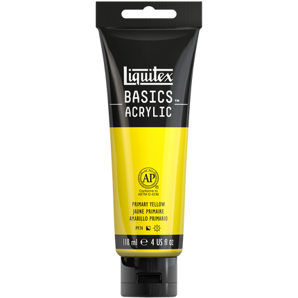 094376931228 Acrilico Liquitex Pintura Acrílica 118 ML Amarillo Primario RF 410 Cartel Arte & Papelería