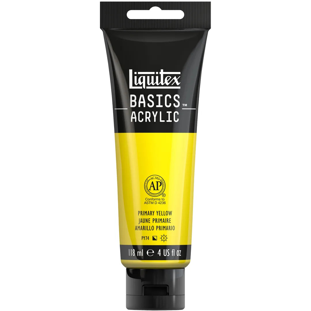 094376931228 Acrilico Liquitex Pintura Acrílica 118 ML Amarillo Primario RF 410 Cartel Arte & Papelería