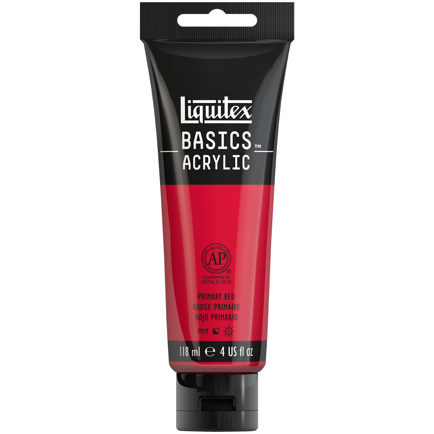 094376931235 Acrilico Liquitex Pintura Acrílica 118 ML Rojo Primario RF 415 Cartel Arte & Papelería