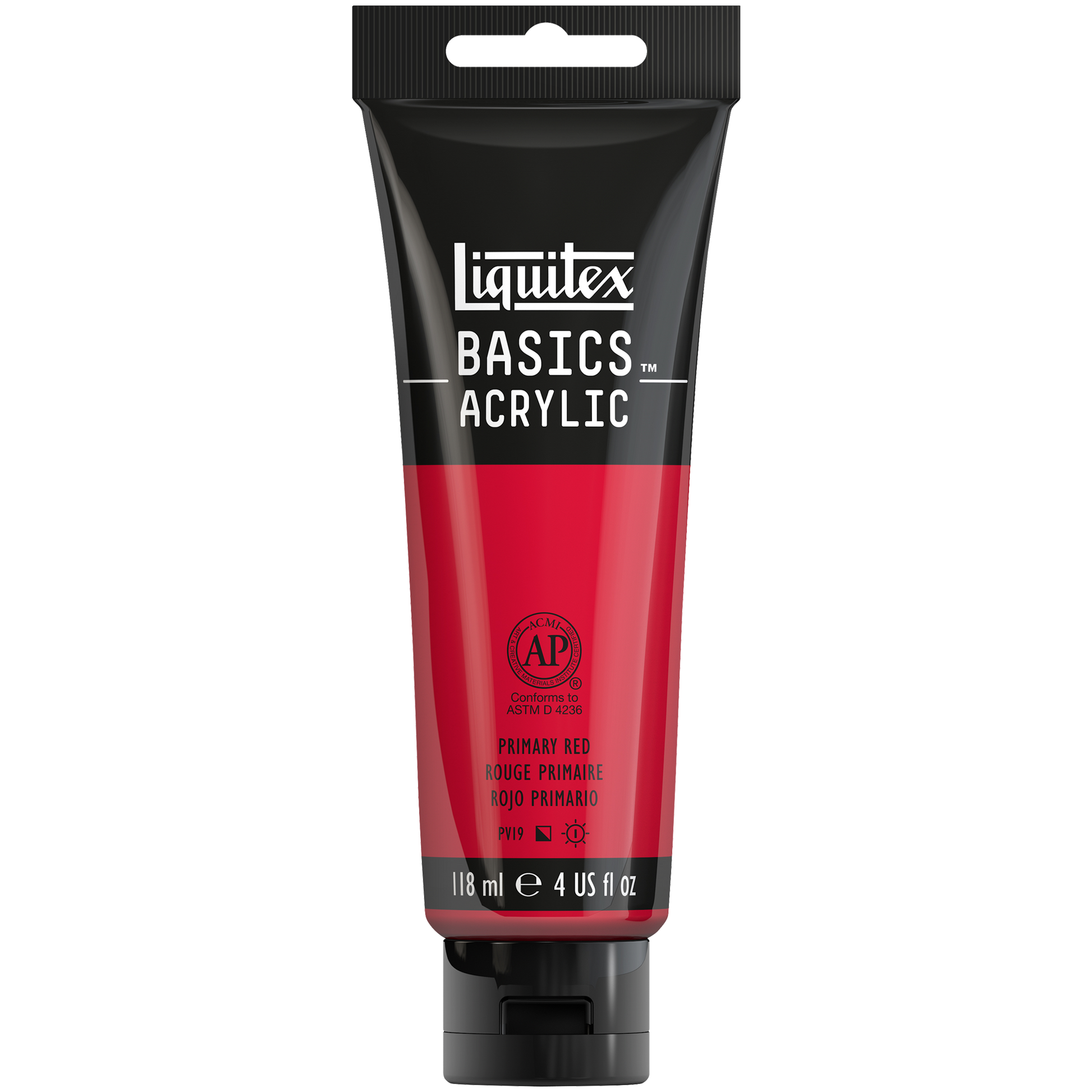 094376931235 Acrilico Liquitex Pintura Acrílica 118 ML Rojo Primario RF 415 Cartel Arte & Papelería
