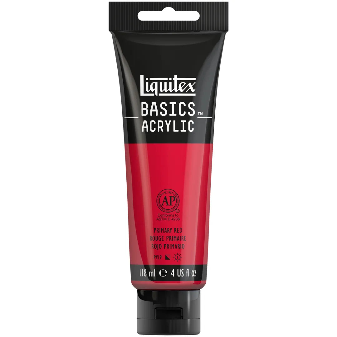 094376931235 Acrilico Liquitex Pintura Acrílica 118 ML Rojo Primario RF 415 Cartel Arte & Papelería