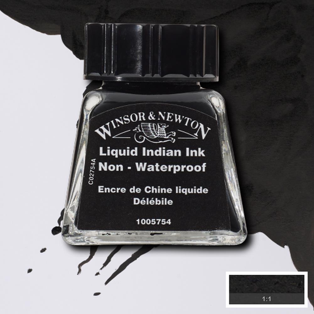 094376954180 Tinta China Winsor Tinta China 14 ml Indio Líquido RF754 Cartel Arte & Papelería