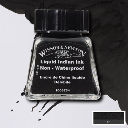 094376954180 Tinta China Winsor Tinta China 14 ml Indio Líquido RF754 Cartel Arte & Papelería