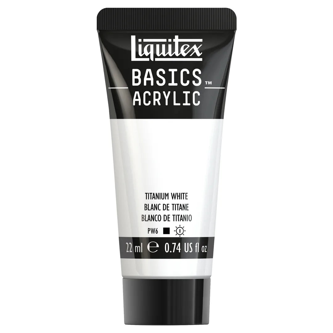 094376975505 Acrilico Liquitex Pintura Acrílica 22 ML Blanco de Titanio RF 432 Cartel Arte & Papelería