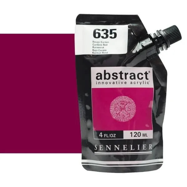 0V20113000000 Acrilico Abstract Sennelier 120ml Rojo Cadmio-Ref. 635-Cartel Arte & Papelería