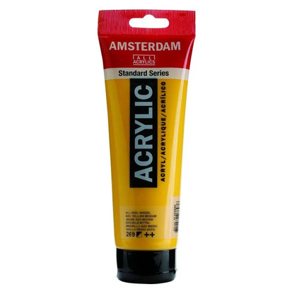 8712079268015 Acrílico Amsterdam 120 ml | Colores Amarillo Azo Medio 269 Serie Estandar Cartel Arte & Papelería