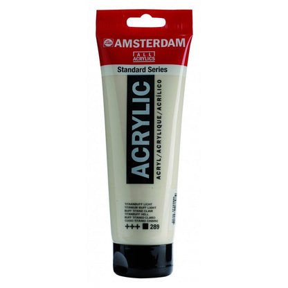 8712079268053 Acrílico Amsterdam 120 ml | Colores Buff de Titanio Claro 289 Serie Estandar Cartel Arte & Papelería