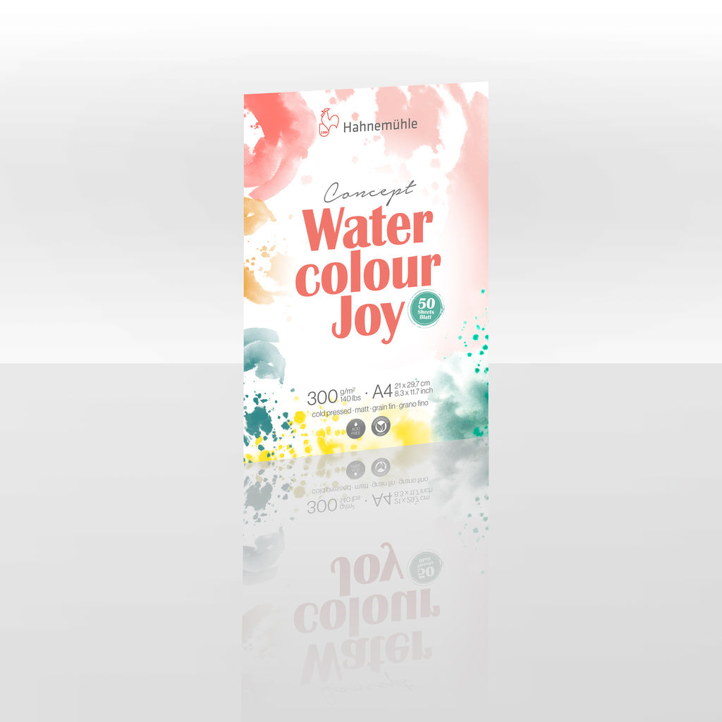 Block acuarela Hahnemühle Concept Joy 300gr 50 hojas tamaño A4