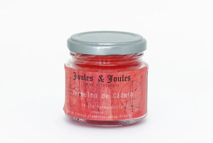7700000003508 Pigmento Joules & Joules 100 gr Rojo de Cadmio Serie 6 - Oscuro - Intenso - Opaco -  Cubriente Alto Cartel Arte & Papelería