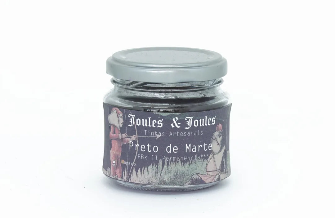 7700000003522 Pigmento Joules & Joules 100 gr Negro de Marte Serie 1 - Cálido - Mate - Opaco - Cubriente Alto Cartel Arte & Papelería