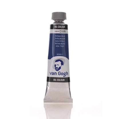 8712079219628 Oleo Van Gogh 40ml Azul Ftalo 570 Serie 1 Cartel Arte & Papelería