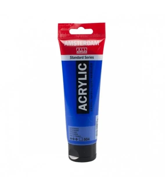 8712079158361 Acrílico Amsterdam 120 ml | Colores Ultramar 504 Serie Estandar Cartel Arte & Papelería