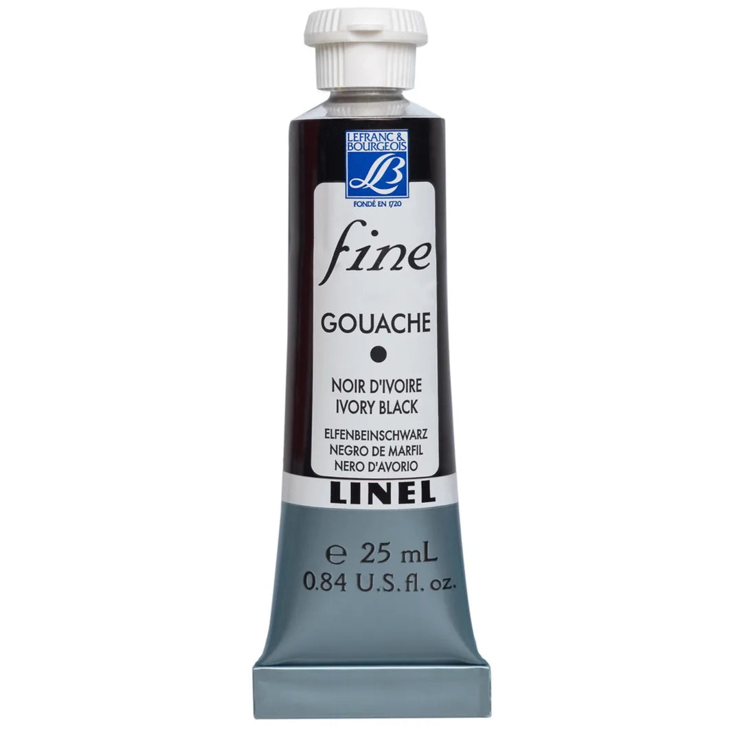 Tempera Gouache Lefranc 25 ml color cyan