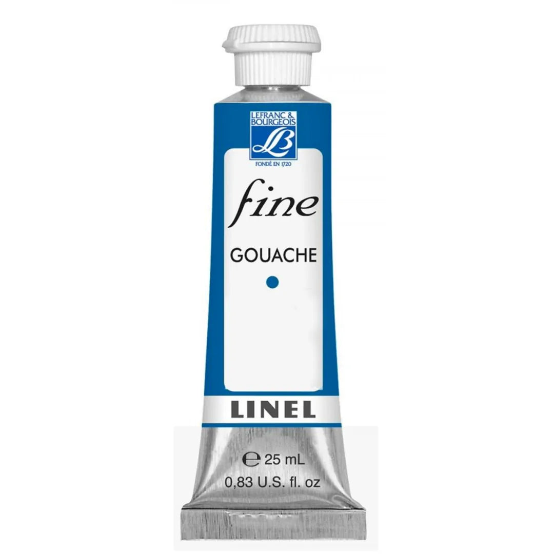 Tempera Gouache Lefranc 25 ml color magenta