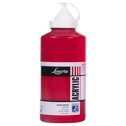 3013641742373 Acrilico Louvre Lefranc Pintura Acrílica 750 ml Roja RF 340 Cartel Arte & Papelería