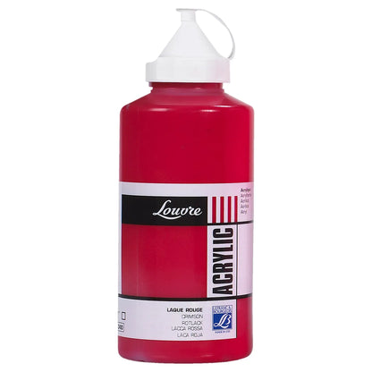 3013641742373 Acrilico Louvre Lefranc Pintura Acrílica 750 ml Roja RF 340 Cartel Arte & Papelería