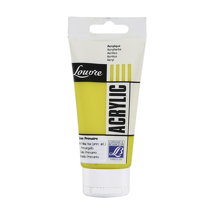 3013641743912 Acrilico Louvre Lefranc Pintura Acrílica 80 ml Amarillo Primario RF 153 Cartel Arte & Papelería