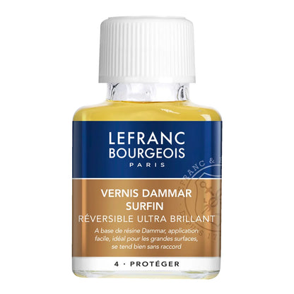 3013643000808 Barniz Damar Lefranc Barniz 75 ml RF1859 Cartel Arte & Papelería
