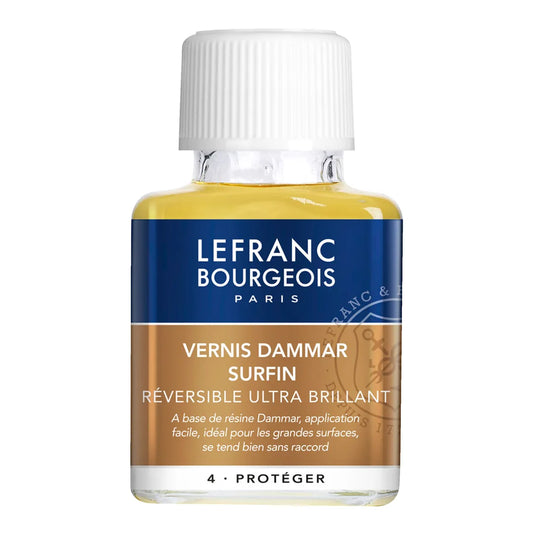 3013643000808 Barniz Damar Lefranc Barniz 75 ml RF1859 Cartel Arte & Papelería