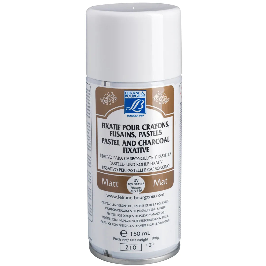 3013643002246 Fijador Lefranc Fijador 150 ml Aerosol Fijador Para Carboncillo Y Pastel Aerosol Cartel Arte & Papelería