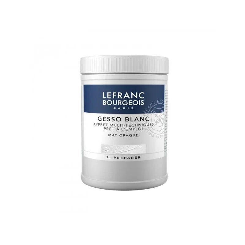 3013643006589 Gesso Lefranc Gesso 500 ml Imprimante RF 300658 Cartel Arte & Papelería