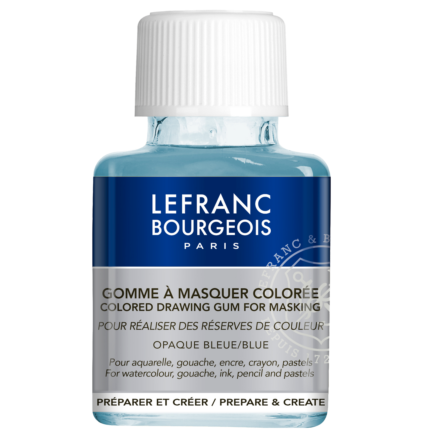3013643011569 Liquido Enmascarador Lefranc Liquido Enmascarador 75 ml Azul RF 301156 Cartel Arte & Papelería