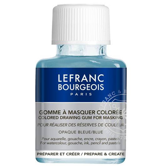 3013643011569 Liquido Enmascarador Lefranc Liquido Enmascarador 75 ml Azul RF 301156 Cartel Arte & Papelería