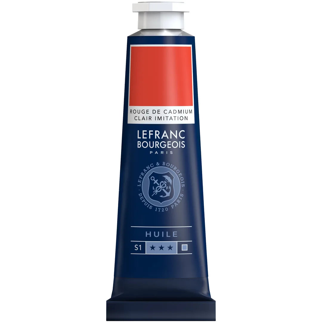 3013648100091 Oleo Lefranc Óleo 40 ml Rojo De Cadmio Claro RF799 Cartel Arte & Papelería