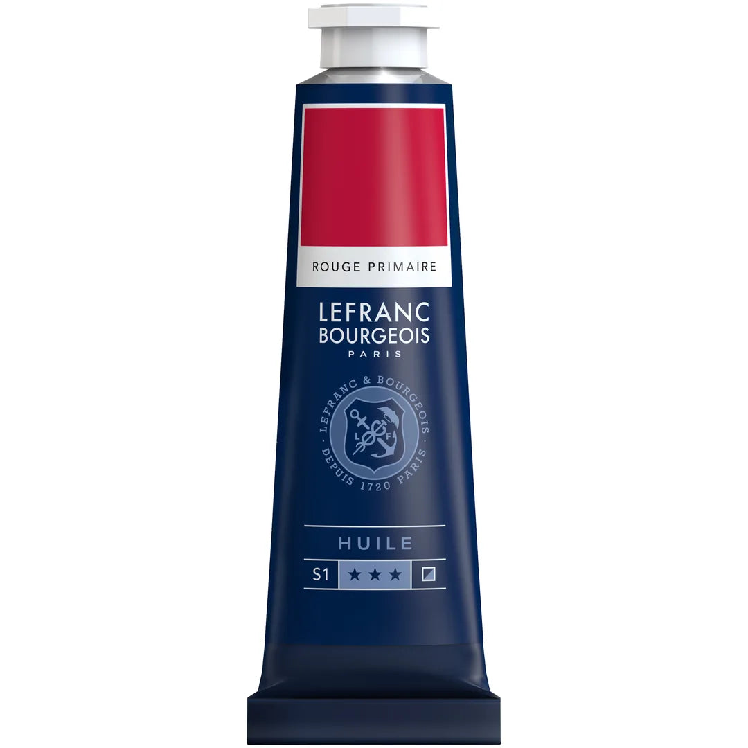 3013648100121 Oleo Lefranc Óleo 40 ml Rojo Primario RF437 Cartel Arte & Papelería