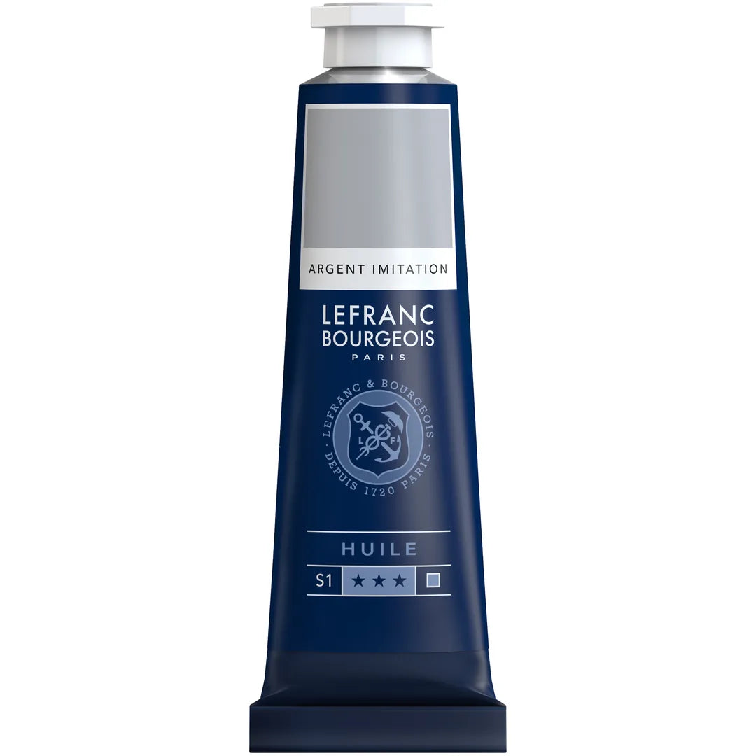 3013648100480 Oleo Lefranc Óleo 40 ml Plata RF710 Cartel Arte & Papelería
