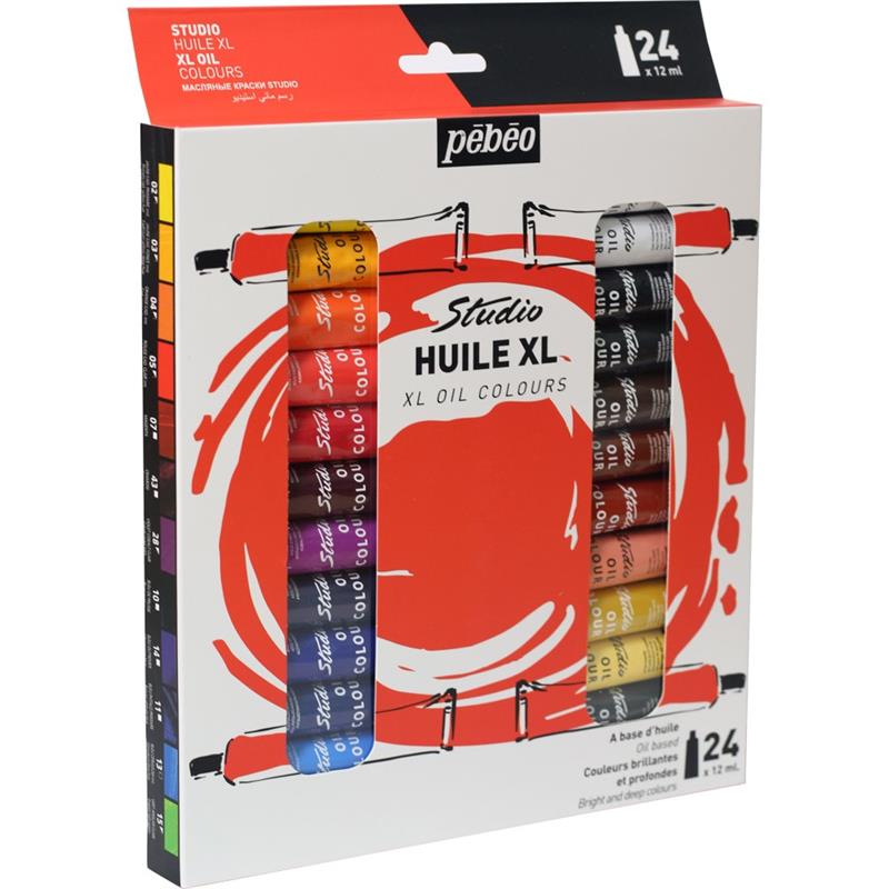 3167866686209 Estuche Oleo En Tubo Pebeo Óleo X 24 Unidades Surtido Tubo 12ml Cartel Arte & Papelería