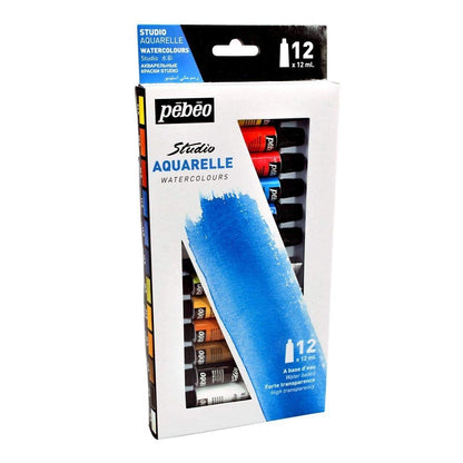 3167866689002 Estuche Acuarela En Tubo Pebeo Acuarela X 12 Unidades Surtido Tubo 12 ml Cartel Arte & Papelería