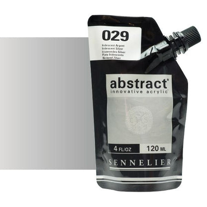 0V20131000000 Acrilico Abstract Sennelier 120ml Plata Iridicente-Ref. 29-Cartel Arte & Papelería