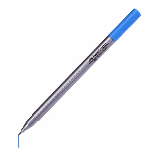 4005401516514 Rotulador Grip Finepen Faber Castell 0.4 mm Fine Pen Azul Oscuro Cartel Arte & Papelería