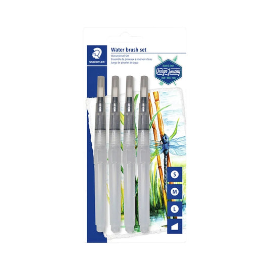 4007817051641 Water Brush Set Staedtler Pincel de agua X 4 Unidades Water Brush Set Cartel Arte & Papelería