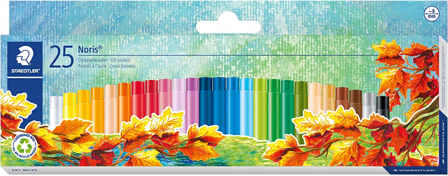 4007817241066 Tiza Pastel Grasa Staedtler Tiza Pastel X 25 Unidades Surtido Grasa Cartel Arte & Papelería