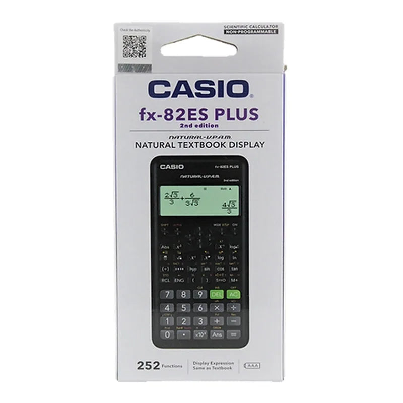 4549526608667 Calculadora Scientifica Casio Calculadora Científica Unidad Fx - 82Es Plus 2 Nd Edition Cartel Arte & Papelería