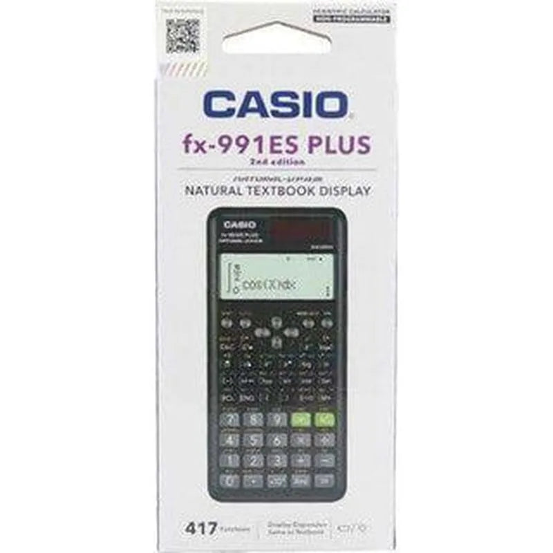 4549526608773 Calculadora Scientifica Casio Calculadora Científica Unidad Fx - 991 Es Plus 2Nd Edition Cartel Arte & Papelería