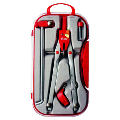4796123456713 Compas Gioto Compas Compás Unidad Con Adaptador S22003B Cartel Arte & Papelería