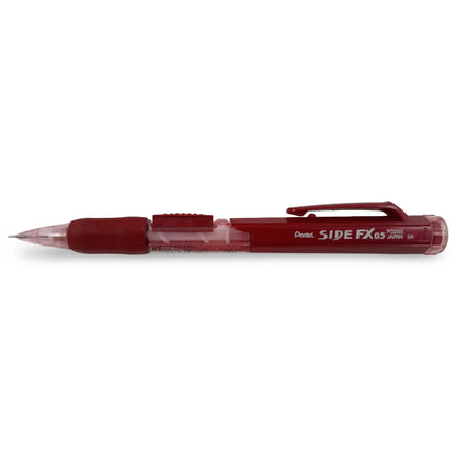 4902506068880 Portaminas Pentel de Precisión Protaminas 0.5 mm ROJO SIDE FX PD255 Cartel Arte & Papelería