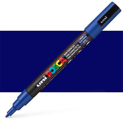 4902778915783 Marcador Posca Marcador Acrílico Unidad Azul Acrílico 0.9-1.3MM Cartel Arte & Papelería