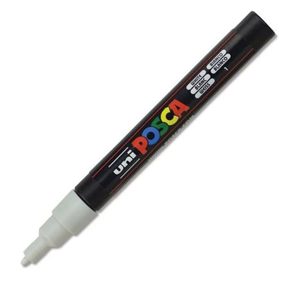 4902778915912 Marcador Posca Marcador Acrílico Unidad Blanco Acrílico 3M 0,9 - 1,3MM Cartel Arte & Papelería
