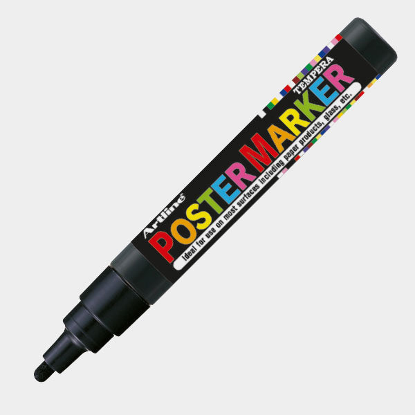 4974052850004 Postermarker Artline Marcador 4 mm Negro Base Tempera Cartel Arte & Papelería