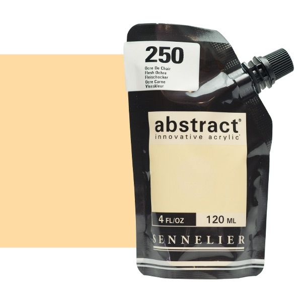 0V20118000000 Acrilico Abstract Sennelier 120ml Rosa Ocre Claro-Ref. 250-Cartel Arte & Papelería