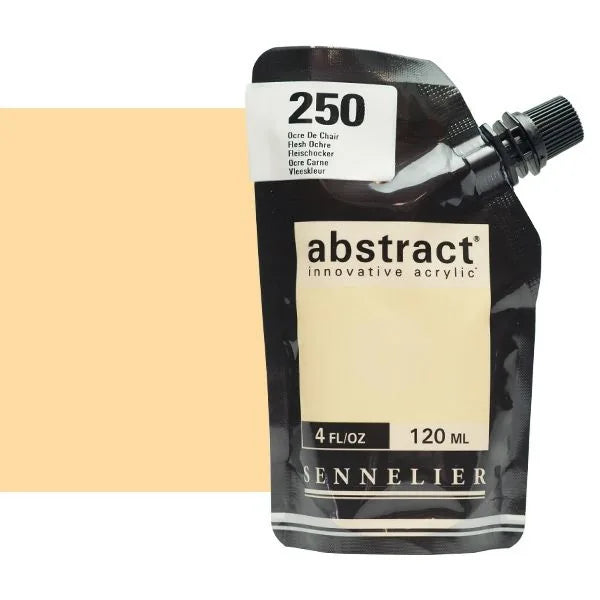 0V20118000000 Acrilico Abstract Sennelier 120ml Rosa Ocre Claro-Ref. 250-Cartel Arte & Papelería