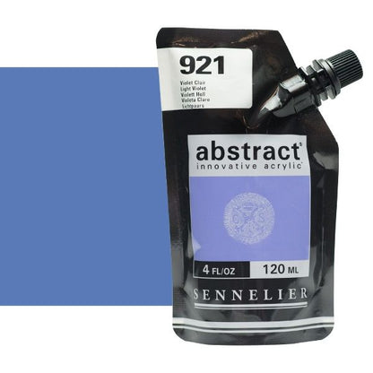0V20132000000 Acrilico Abstract Sennelier 120ml Violeta Claro-Ref. 921-Cartel Arte & Papelería