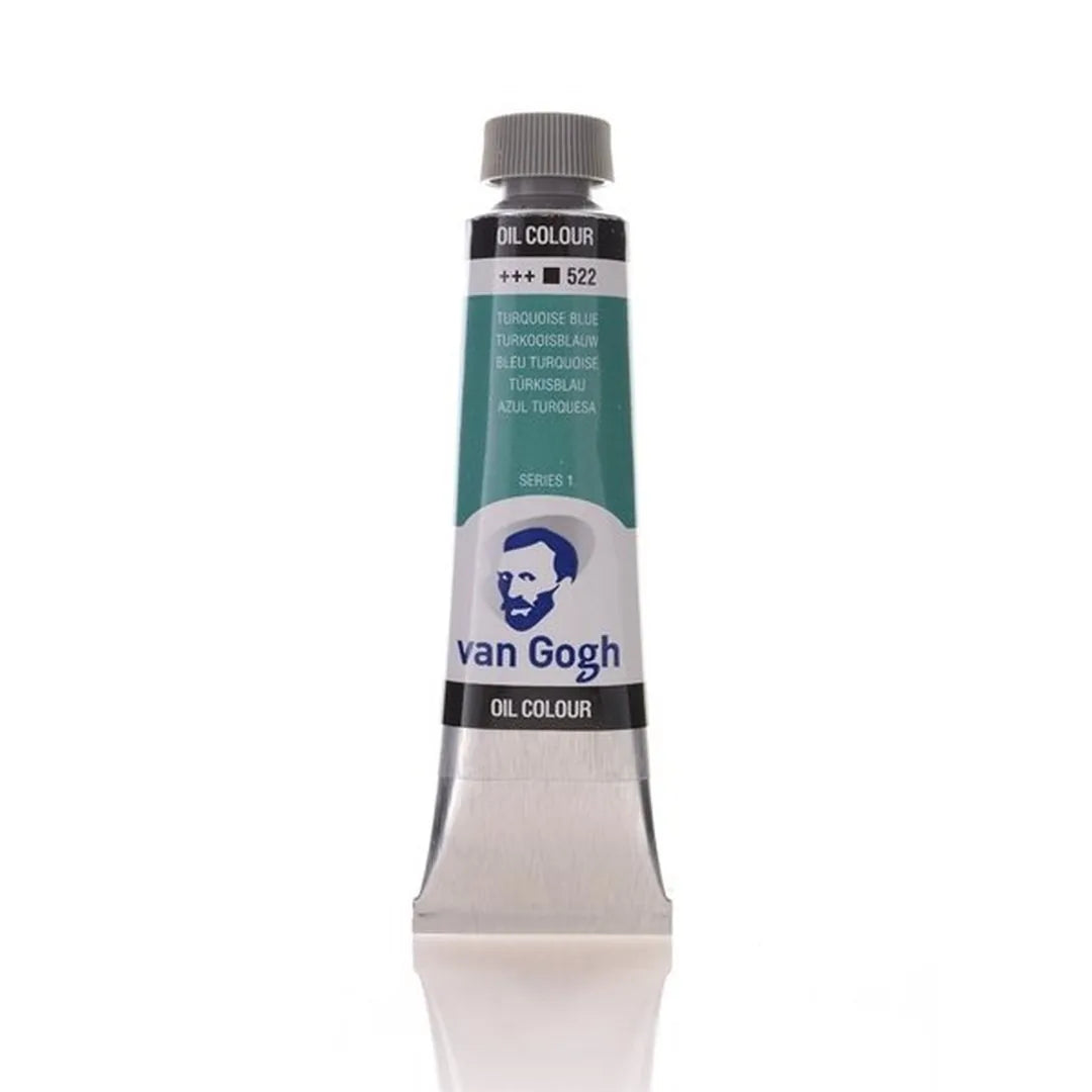 8712079219543 Oleo Van Gogh 40ml Azul Turquesa 522 Serie 1 Cartel Arte & Papelería