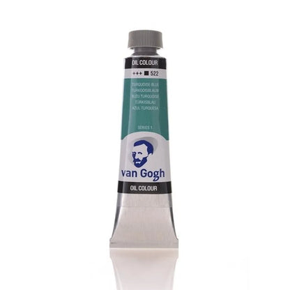 8712079219543 Oleo Van Gogh 40ml Azul Turquesa 522 Serie 1 Cartel Arte & Papelería