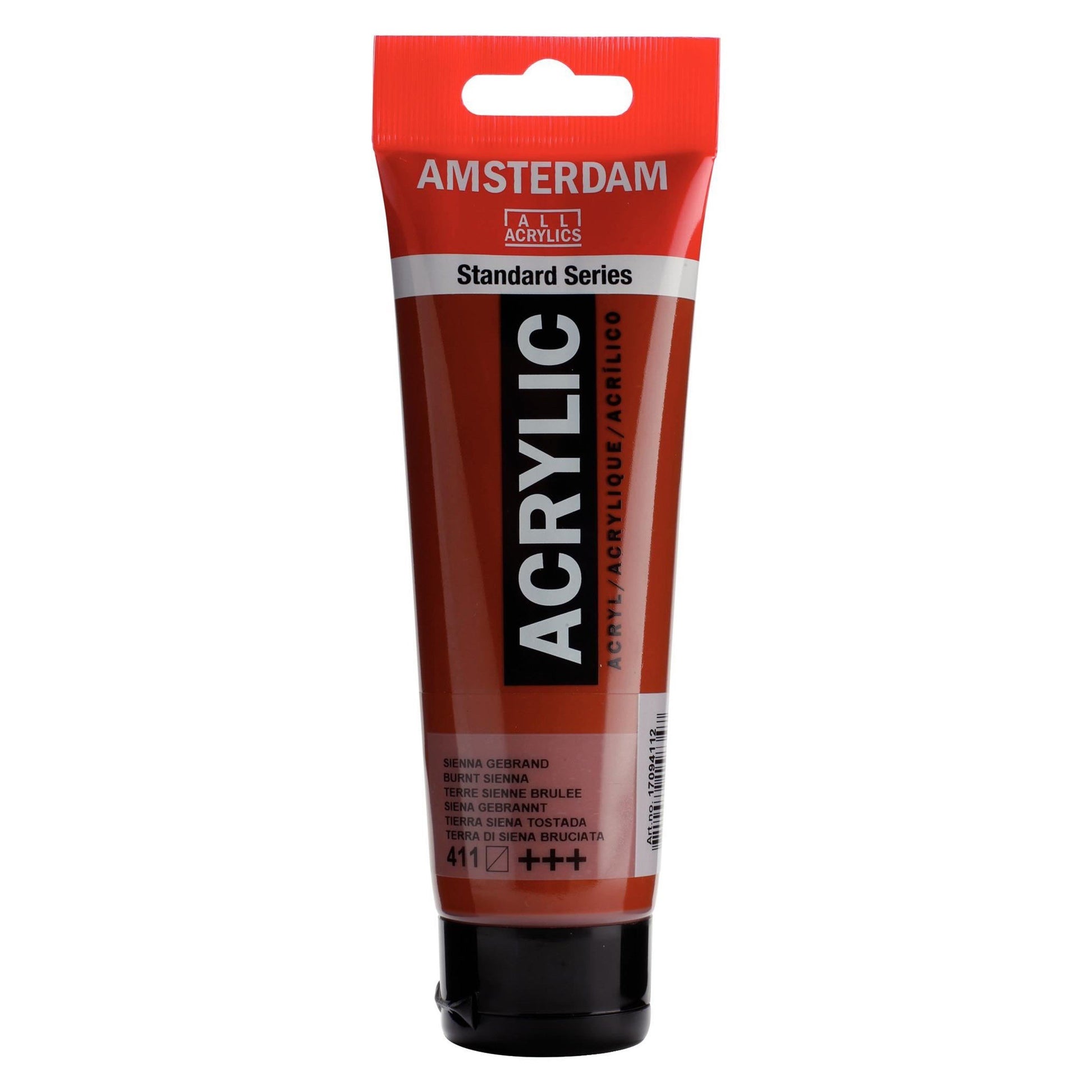 8712079158347 Acrílico Amsterdam 120 ml | Colores Siena Tostada 411 Serie Estandar Cartel Arte & Papelería