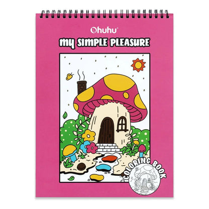 Libro Para Colorear Doble Cara Ohuhu